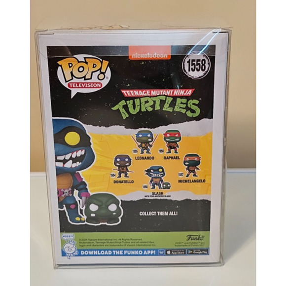 Funko Pop! Teenage Mutant Ninja Turtles Slash with Pre-Mutated Slash - Picture 4 of 4